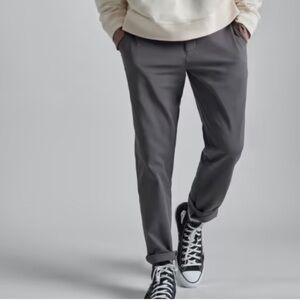 Everlane Men's Dark Grey Performance Uniform Chinos EUC 32x34